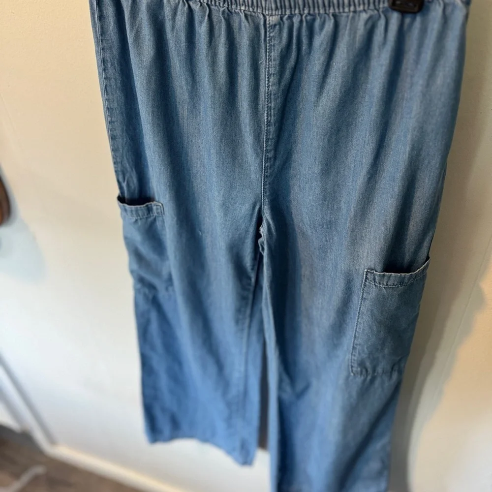 👖✨ GAP Kids Lightweight Baggy Cargo Denim Pants | Size 14–16 (XXL) ✨👖